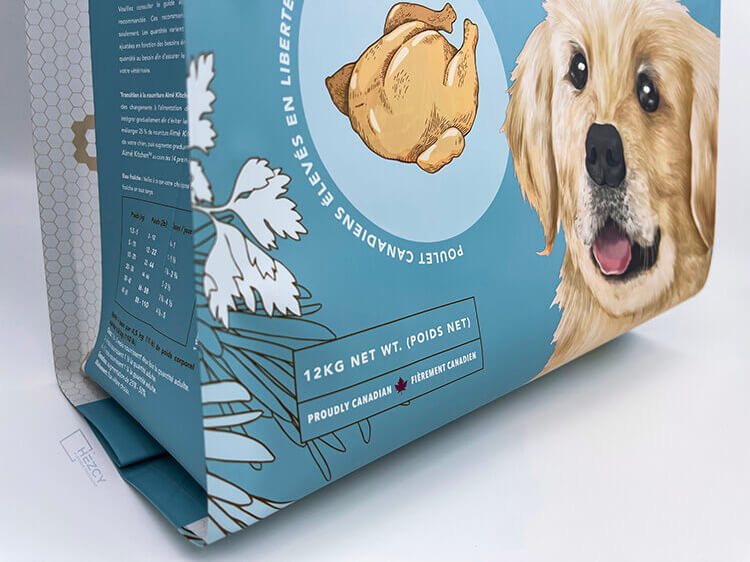 Quad seal Pouches Pinch bottom seal 4